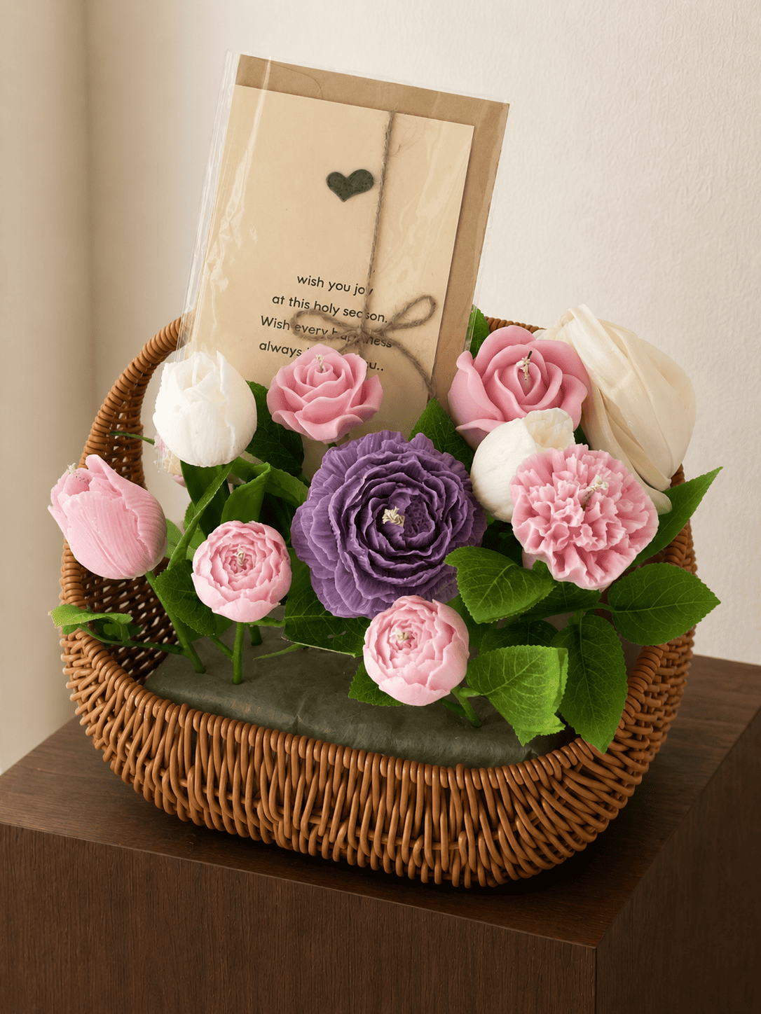 Custom Candle Flower Gifts | More Than Flowers | A Gift That Lasts