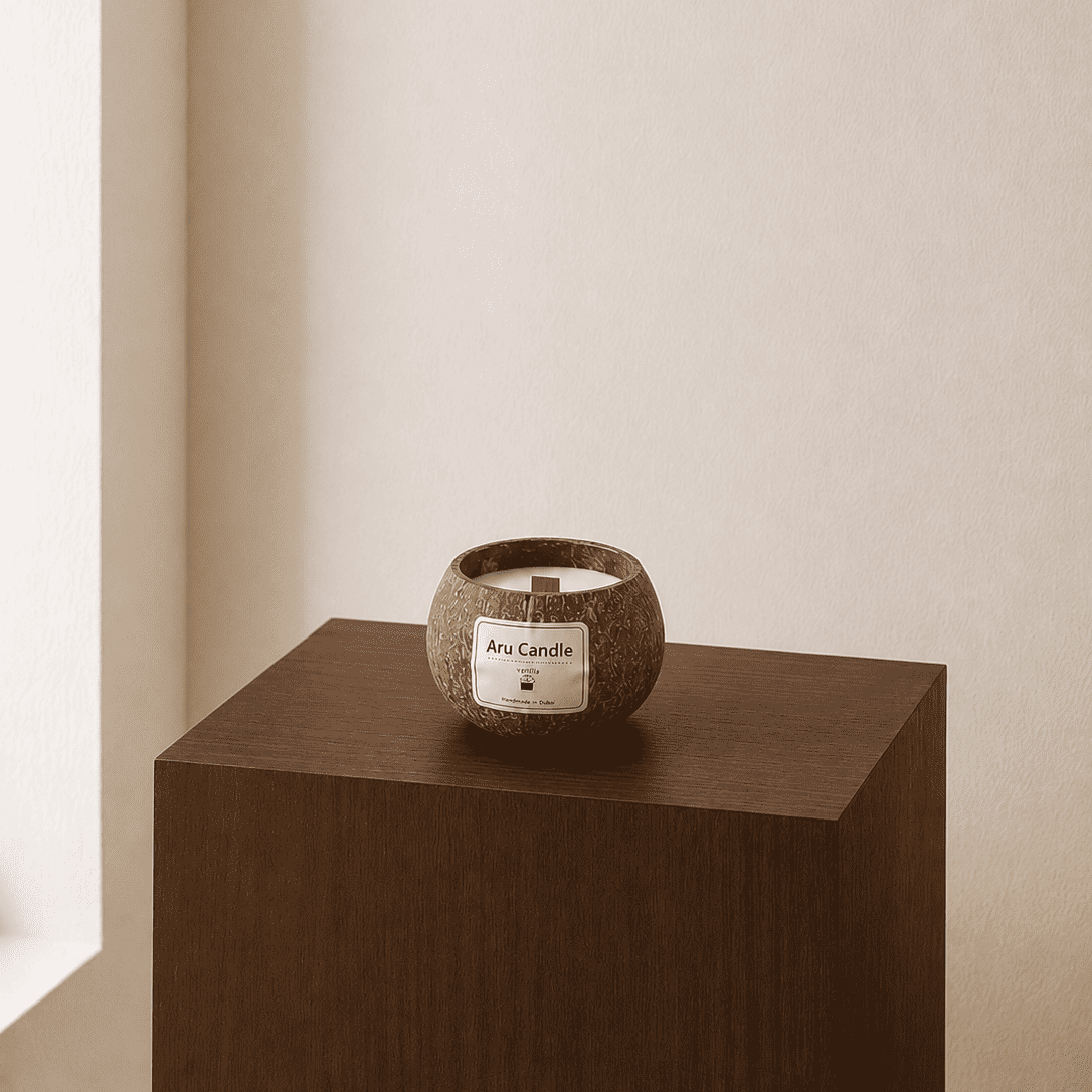 Hidden Message Coconut Candle Gift Set 🥥