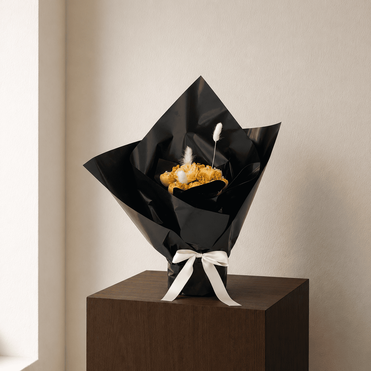 Sunlit Bloom | Yellow Candle Flower Bouquet
