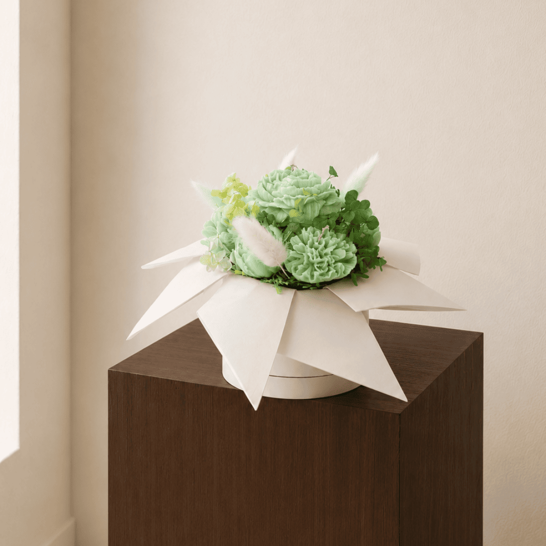 Mint Meadow | Candle Flower Box