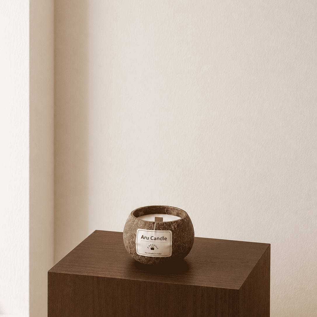 Hidden Message Coconut Candle Gift Set 🥥