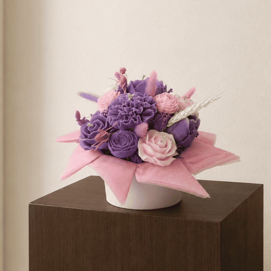Petal Symphony | Candle Flower Box