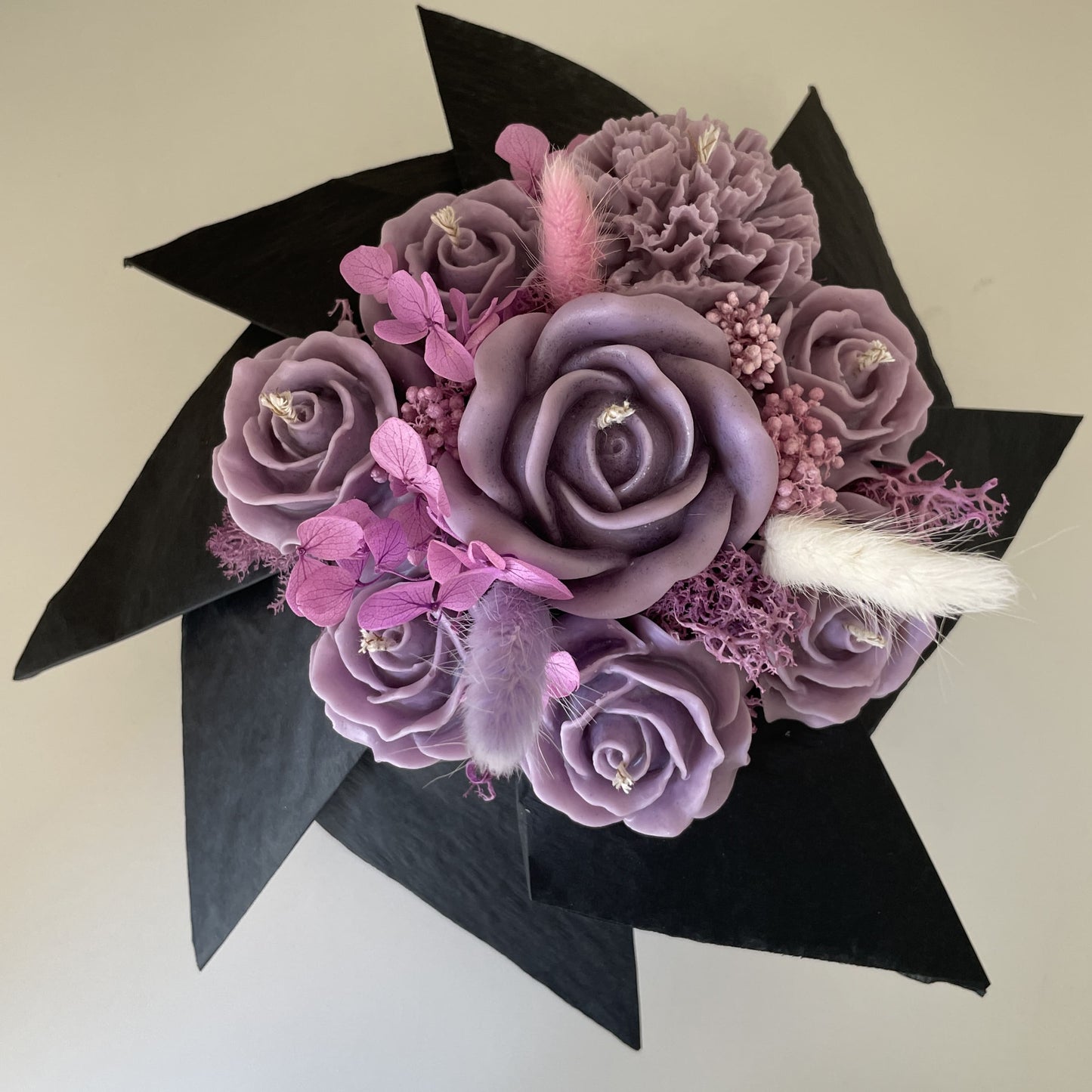 Violet Noir | Candle Flower Box