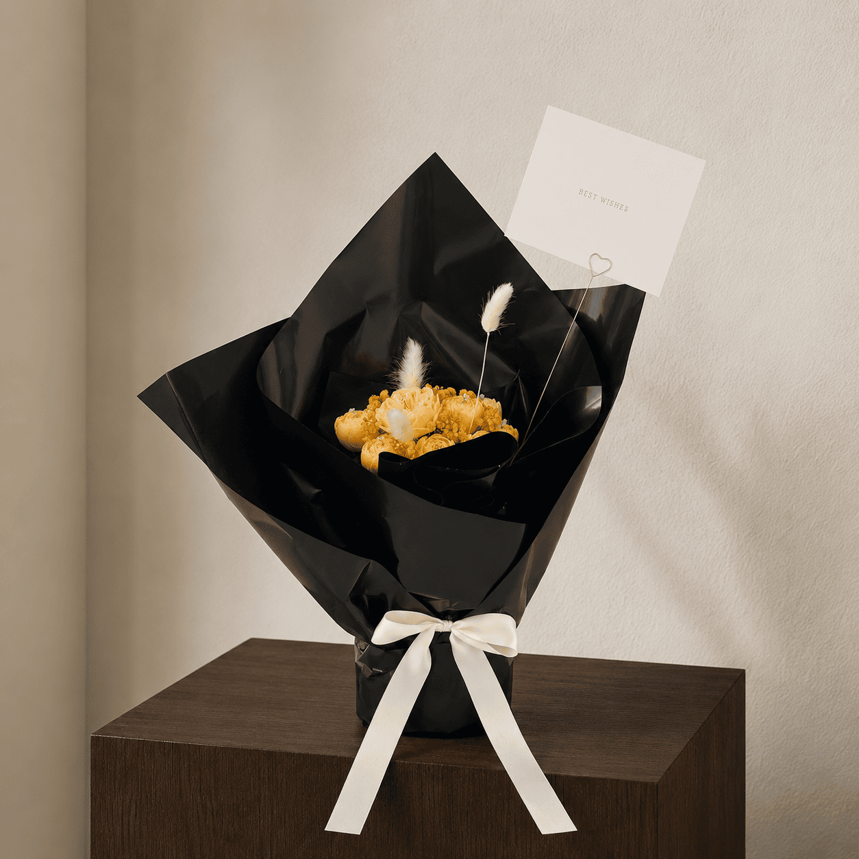 Sunlit Bloom | Yellow Candle Flower Bouquet
