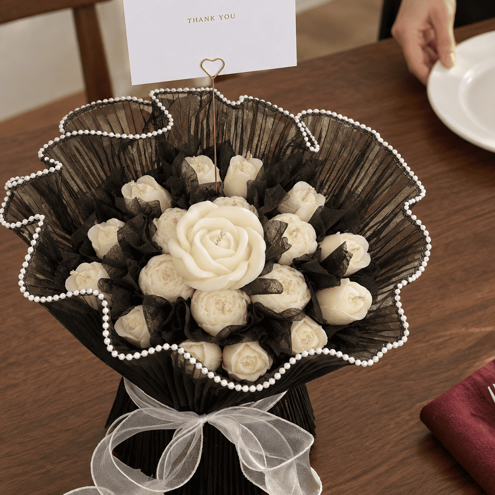 Midnight Pearl | Candle Flower Box