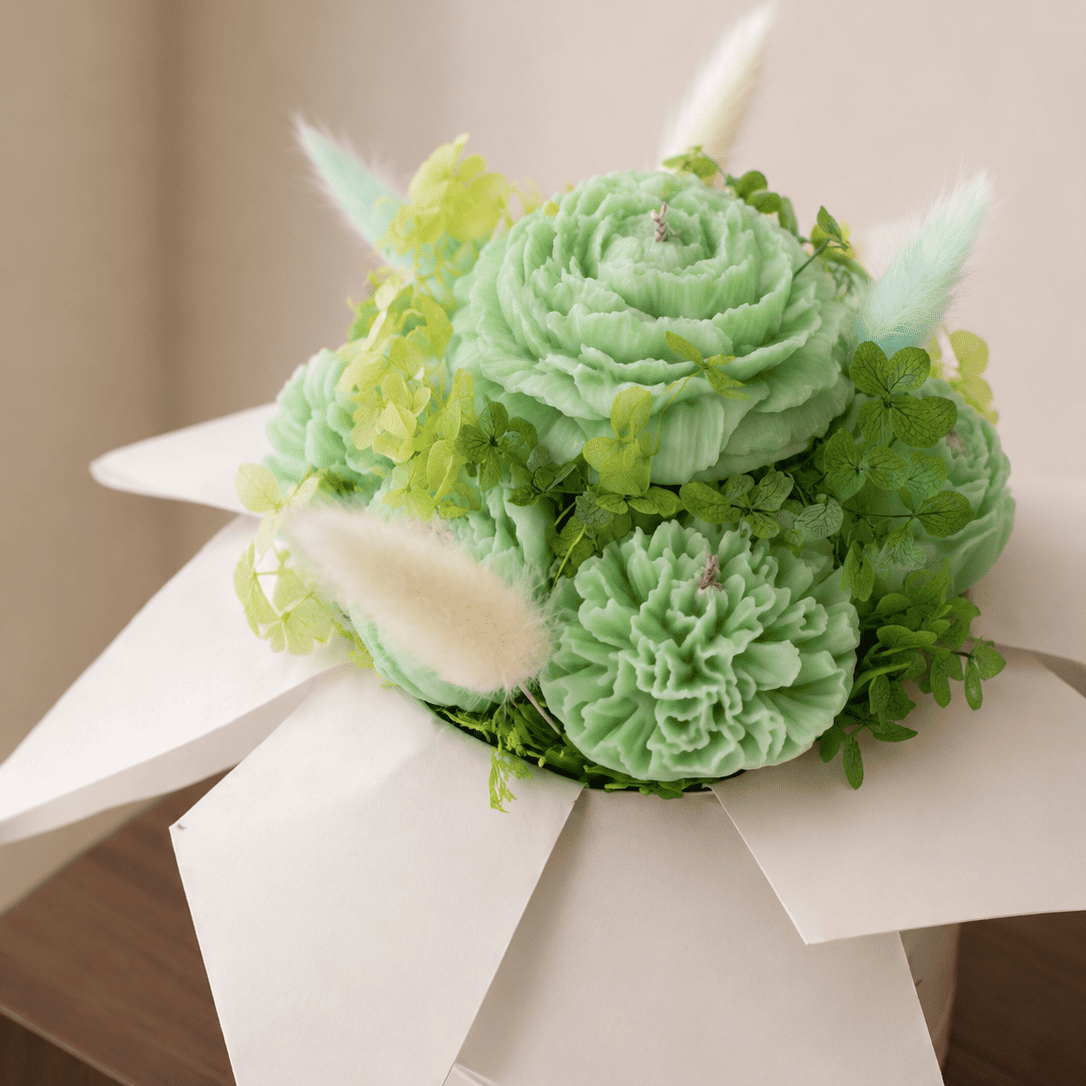 Mint Meadow | Candle Flower Box