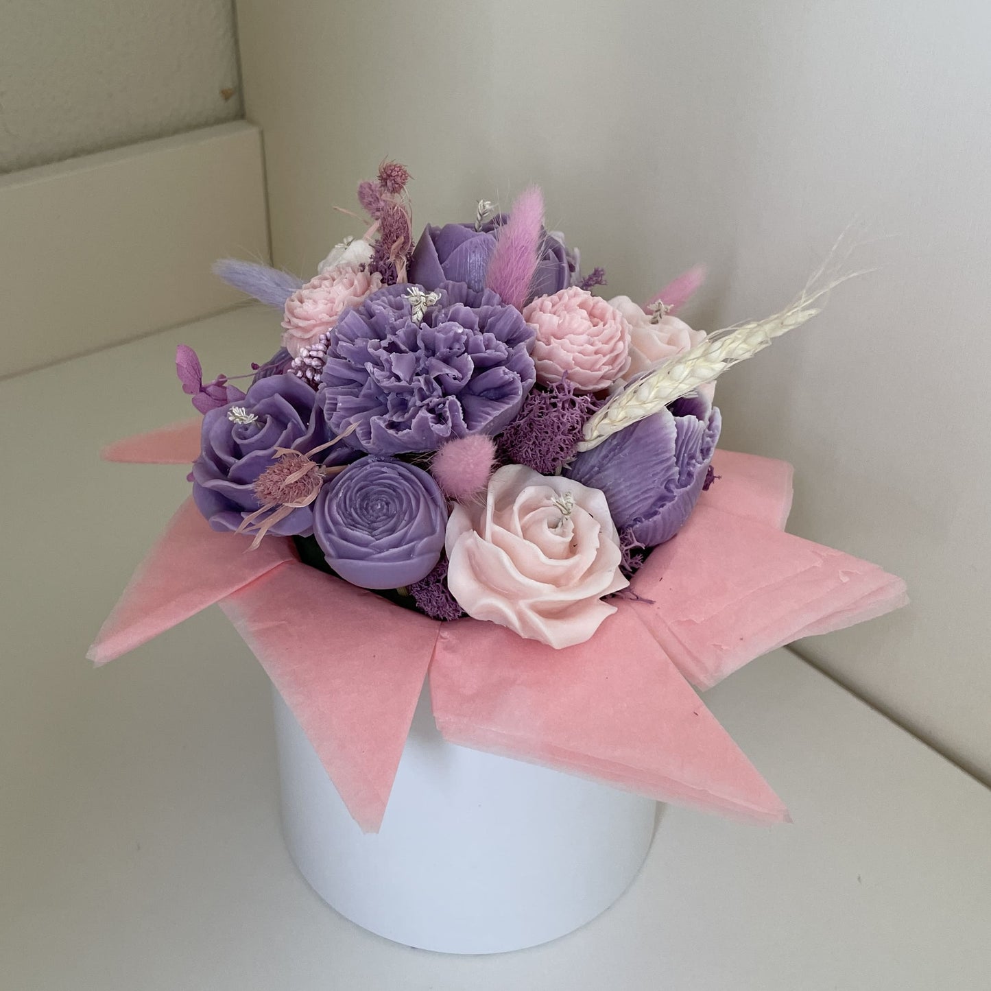 Petal Symphony | Candle Flower Box